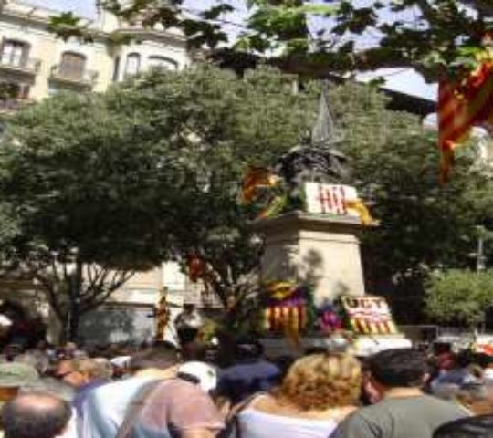 11th September, Diade Nacional de Catalunya (Catalonia National Day)